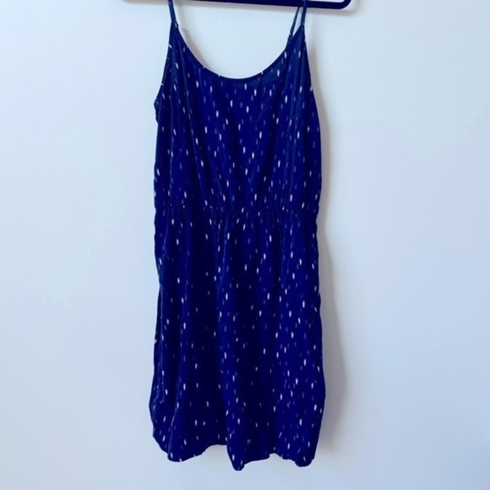 Old‎ Navy Spaghetti Adjustable Strap Blue A-Line Dress